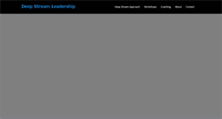Desktop Screenshot of deepstreamleadership.com